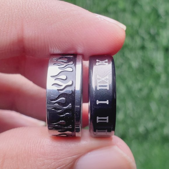 "NEW* Set of 2 Rings for Women/Men, SET101114 - Picture 7 of 13